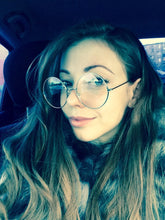 Load image into Gallery viewer, 2023 Classic Vintage Glasses Frame Round Lens Flat Myopia Optical Mirror Simple Metal Women/Men Glasses Frame