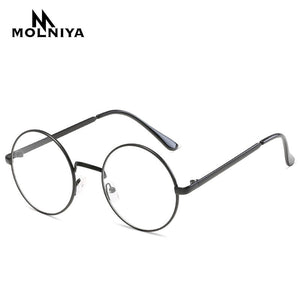 2023 Clear Round Glasses Women Classic Optics Eyeglasses Men Spectacle FrameTransparent Lens Optical Eyewear Accessories