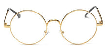 Load image into Gallery viewer, 2023 Clear Round Glasses Women Classic Optics Eyeglasses Men Spectacle FrameTransparent Lens Optical Eyewear Accessories