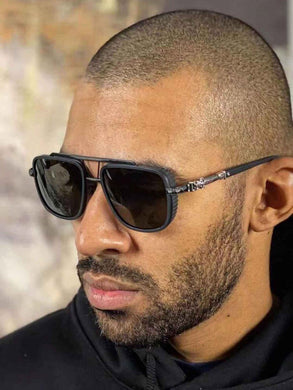 2023 Cody Sanderson Cool Punk RETRO CHROME Men's Sunglasses Eye Mask Thick Frame Design Personality Fashion