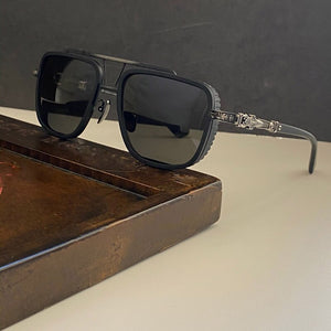 2023 Cody Sanderson Cool Punk RETRO CHROME Men's Sunglasses Eye Mask Thick Frame Design Personality Fashion