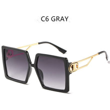 Load image into Gallery viewer, 2023 Driving Glasses Women Oversized Square Frame Letter D Sunglasses Vintage D Shape Big Frame Popular Glasses