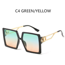Load image into Gallery viewer, 2023 Driving Glasses Women Oversized Square Frame Letter D Sunglasses Vintage D Shape Big Frame Popular Glasses