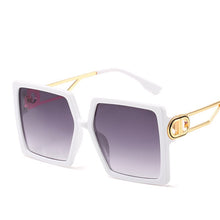 Load image into Gallery viewer, 2023 Driving Glasses Women Oversized Square Frame Letter D Sunglasses Vintage D Shape Big Frame Popular Glasses