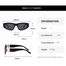 Load image into Gallery viewer, 2022  European and American BB Home able Sunglasses Female Brand Sunglasses Cross-Border Sunglasses