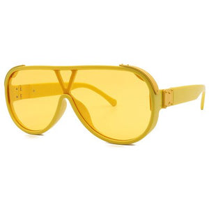 2023 European and American Star Conjoined Sunglasses Ski Goggles and Sunglasses Sunglasses
