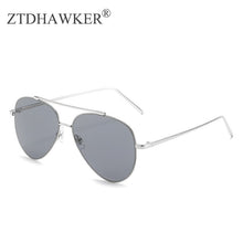 Carica l&#39;immagine nel visualizzatore di Gallery, 2023 All-match Toad Mirror Metal Double Beam Sunglasses Ladies Retro Trend Street Photography Glasses UV400