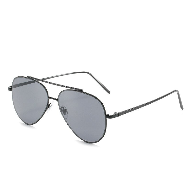 2023 All-match Toad Mirror Metal Double Beam Sunglasses Ladies Retro Trend Street Photography Glasses UV400