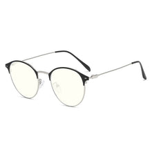 Load image into Gallery viewer, 2022   Anti-blue Color Glasses For Men And Women With Retro Flat Mirror Metal Frame Eyes Foreign Trade 9007