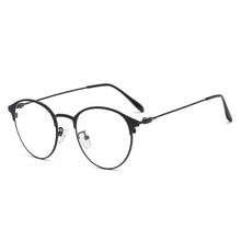 Load image into Gallery viewer, 2022   Anti-blue Color Glasses For Men And Women With Retro Flat Mirror Metal Frame Eyes Foreign Trade 9007