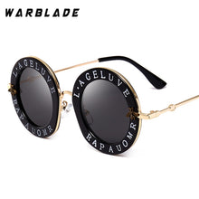 Load image into Gallery viewer, 2023 Bees Retro Round Letters Transparent Frame Tint Lens Sunglasses Trending Ladies Summer Sun Glasses