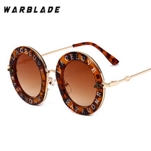 Load image into Gallery viewer, 2023 Bees Retro Round Letters Transparent Frame Tint Lens Sunglasses Trending Ladies Summer Sun Glasses