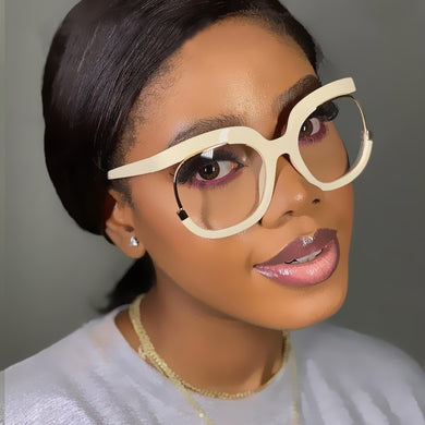 2023 Brand Square Anti-blue Light Eyeglasses For Women Vintage Black Pink Glasses Frame Female Computer Eyewear