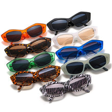 Load image into Gallery viewer, 2023 Cat Eye Sunglasses Women Men Cool PC Gradients Lens Leopard Zebra Pattern Trend Vintage Casual Sunglasses UV400