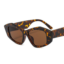 Load image into Gallery viewer, 2023 Cat Eye Sunglasses Women Men Cool PC Gradients Lens Leopard Zebra Pattern Trend Vintage Casual Sunglasses UV400