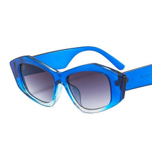 Load image into Gallery viewer, 2023 Cat Eye Sunglasses Women Men Cool PC Gradients Lens Leopard Zebra Pattern Trend Vintage Casual Sunglasses UV400