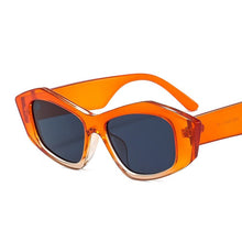 Load image into Gallery viewer, 2023 Cat Eye Sunglasses Women Men Cool PC Gradients Lens Leopard Zebra Pattern Trend Vintage Casual Sunglasses UV400