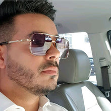 Load image into Gallery viewer, 2022    Classic Mach Six Style Gradient lens Men Sunglasses Men Vintage Brand Design Sun Glasses Oculos De Sol