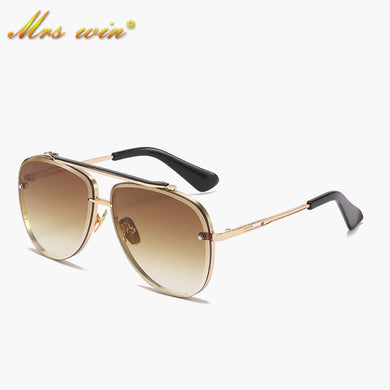 2023 Mach Six Aviation Style Gradient Sunglasses Cool Men Vintage Brand Design Sun Glasses Oculos De Sol 1912 Uv400
