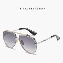 Load image into Gallery viewer, 2023 Mach Six Aviation Style Gradient Sunglasses Cool Men Vintage Brand Design Sun Glasses Oculos De Sol 1912 Uv400