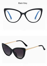 Load image into Gallery viewer, 2023 Magnetic Clip on Polarized Sunglasses Women Transparent Anti Blue Light Glasses Frame Women&#39;s Eyeglasses Drivin