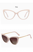 Load image into Gallery viewer, 2023 Magnetic Clip on Polarized Sunglasses Women Transparent Anti Blue Light Glasses Frame Women&#39;s Eyeglasses Drivin