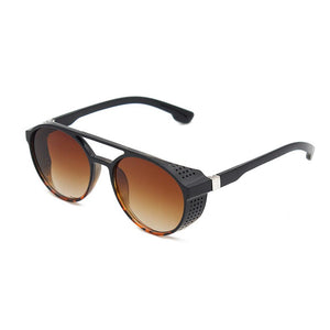 2023 Men's Sunglasses Classic Retro Round Sun Glasses  Brand Design Plastic Unisex Decoration Mirror Uv400