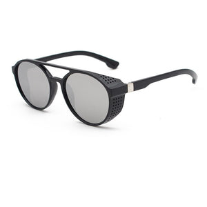 2023 Men's Sunglasses Classic Retro Round Sun Glasses  Brand Design Plastic Unisex Decoration Mirror Uv400