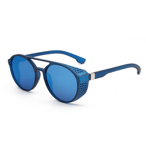 2023 Men's Sunglasses Classic Retro Round Sun Glasses  Brand Design Plastic Unisex Decoration Mirror Uv400