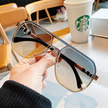 Load image into Gallery viewer, 2023   Metal Pilot Sunglasses Women Brand Vintage Irregular Square Sun Glasses Female Driving Shades Oculos Feminino