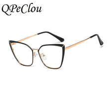 Load image into Gallery viewer, 2022   Metal Sexy Cat Eye Anti-blue Glasses Frame Women Brand Vintage Transparent Eyeglasses Female Oculos Feminino