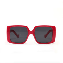 Load image into Gallery viewer, 2023 Oversized Square Jelly Color Sunglasses Women Shades UV400 Trending Men Tea Orange Sun Glasses Unisex Eyewear