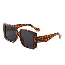 Load image into Gallery viewer, 2023 Oversized Square Jelly Color Sunglasses Women Shades UV400 Trending Men Tea Orange Sun Glasses Unisex Eyewear