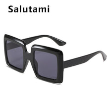 Carica l&#39;immagine nel visualizzatore di Gallery, 2023 Oversized Square Sunglasses For Women Black Brown Elegant Gradient Sun Glasses Female Uv400 Eyewear Pink Red