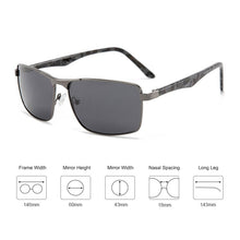 Load image into Gallery viewer, 2023 Polarized Sunglasses Men Driving Classic Square Design Leopard Legs Sun Glasses Ladies Male Outdoor UV400
