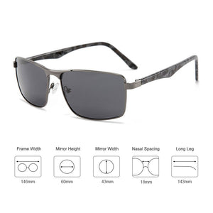 2023 Polarized Sunglasses Men Driving Classic Square Design Leopard Legs Sun Glasses Ladies Male Outdoor UV400