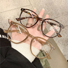 Load image into Gallery viewer, 2023 Retro Plastic Square Glasses Woman Men Anti-Blue Eyeglasses Frame Classic Brand Design Computer Glasses