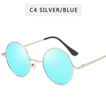 Carica l'immagine nel visualizzatore di Gallery, 2022   Fashion Round Polarized Sunglasses Men Brand Design Women Shades Retro  Alloy Sun Glasses UV400 Eyewear Oculos De Sol