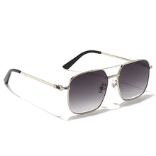 Load image into Gallery viewer, 2023 Square Big Frame Men&#39;s Sunglasses Metal Vintage  Women Sun glasses Retro Double Bridge Eyewear Men
