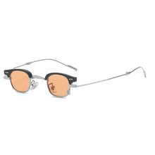 Load image into Gallery viewer, 2023 Steampunk Round Sunglasses Men Women Brand Design Small Frame Vintage Retro Metal Oval Sun Glasses Oculos UV400