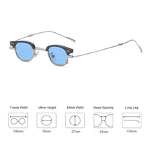 Load image into Gallery viewer, 2023 Steampunk Round Sunglasses Men Women Brand Design Small Frame Vintage Retro Metal Oval Sun Glasses Oculos UV400
