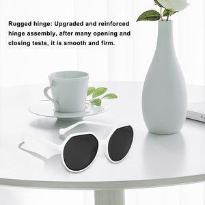 2023 Style All-match Trend Sunglasses Personalized Round Frame Sunglasses Ins Trend Candy Color Big Frame Sunglasses