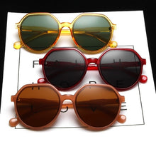 Load image into Gallery viewer, 2023 Style All-match Trend Sunglasses Personalized Round Frame Sunglasses Ins Trend Candy Color Big Frame Sunglasses
