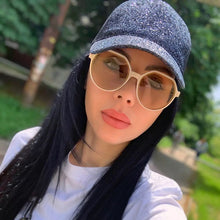 Load image into Gallery viewer, 2023 Style All-match Trend Sunglasses Personalized Round Frame Sunglasses Ins Trend Candy Color Big Frame Sunglasses