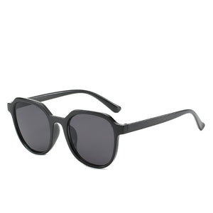 2022   Style All-match Trend Sunglasses Personalized Round Frame Sunglasses Ins Trend Candy Color Big Frame Sunglasses