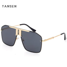 Load image into Gallery viewer, 2023 Trend Metal Big Square Sunglasses Male Toad Mirror Sunglasses   Designer  Brand Shades Glasses  UV400