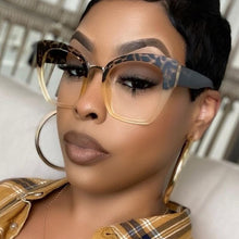 Load image into Gallery viewer, 2023 Vintage Leopard Optical Anti-blue Glasses Frame Women Sexy Cat Eye Transparent Eyeglasses Female Spectacles