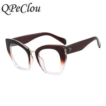 Load image into Gallery viewer, 2023 Vintage Leopard Optical Anti-blue Glasses Frame Women Sexy Cat Eye Transparent Eyeglasses Female Spectacles