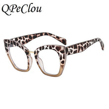 Load image into Gallery viewer, 2023 Vintage Leopard Optical Anti-blue Glasses Frame Women Sexy Cat Eye Transparent Eyeglasses Female Spectacles