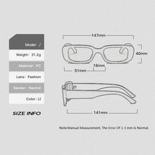 Load image into Gallery viewer, 2023 Vintage Sunglasses Women Brand Designer Retro Sunglass Women's Rectangle Sun Glasses Female UV400 Eyewears